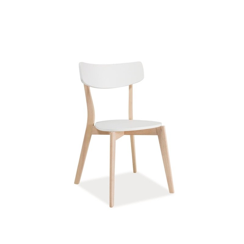 Kėdė TI Ąžuolas, Balta - Valgomojo kėdės - 1